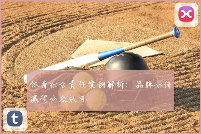 体育社会责任案例解析:品牌如何赢得公众认可