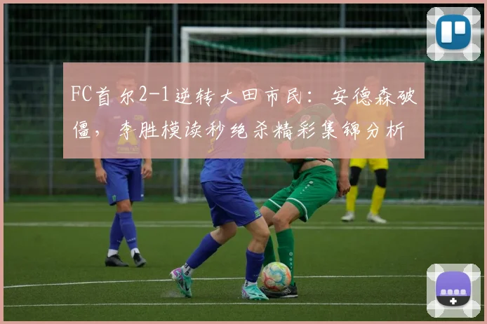 FC首尔2-1逆转大田市民：安德森破僵，李胜模读秒绝杀精彩集锦分析